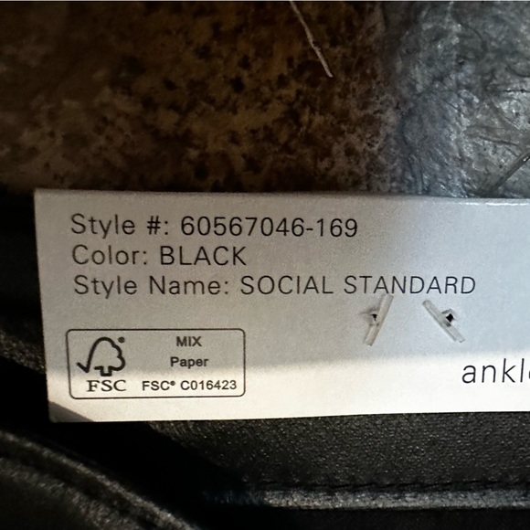 Social Standard By Sanctuary Women’s Mid Rise Stretch Ankle Jeans Black Size 4 - Picture 12 of 16